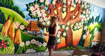 Реставрація стіни.