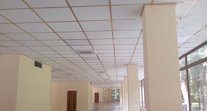 Монтаж підвісної касетної стелі