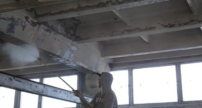 Ремонт стелі торгівельних площ мережф магазинів 