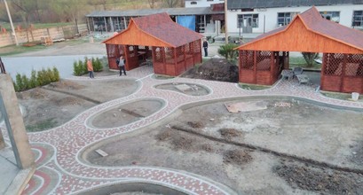 Укладка тротуарної плитки 