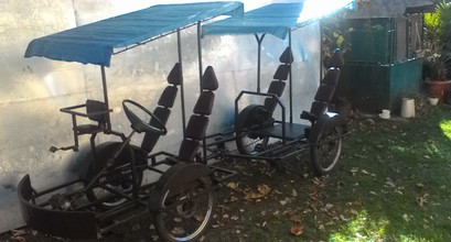 Веломобіль. 4 дорослих місця