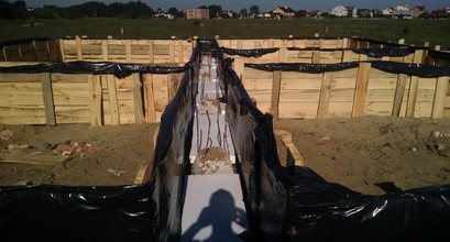 Фундамент по забивних палях, Рясне-Руське