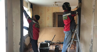 Устройство проёма в стене