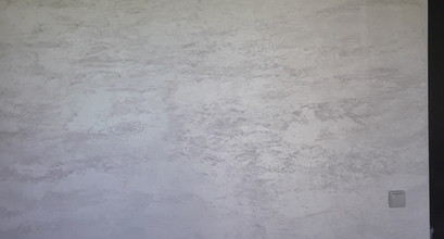 Робота декоративною фарбою оксамит.