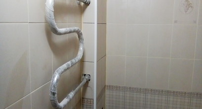 Опшывка стояка.