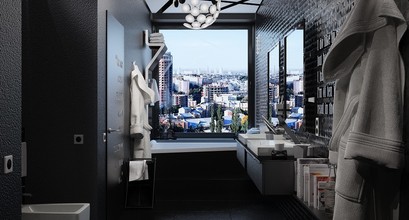 Bathroom ‘The couple in black’
