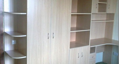 Сборка шкафа купе с компьютерным уголком