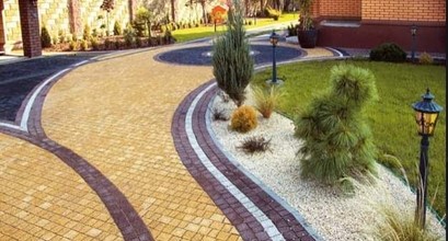 Встановлення бруківки