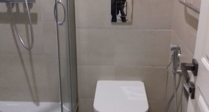Установка сантехприборов.