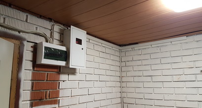 Перенос счетчика; Монтаж распределительного щитка; Упорядочивание кабелей. БЮДЖЕТНЫЙ ВАРИАНТ