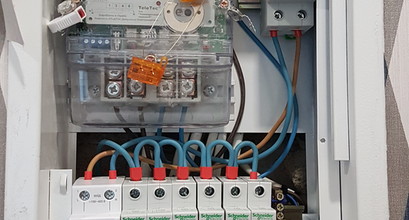 Сборка щита распределительного квартирного