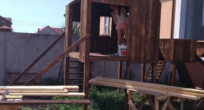 Дитячий майданчик в приватному дитсадку