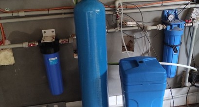 Монтаж системы очистки воды
