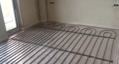 Монтаж системи теплої підлоги в квартирі