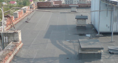 Покриття даху євроруберойдом