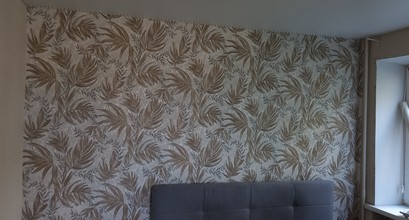 Поклейка шпалер