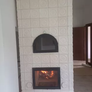Каміно піч з хлібною камерою