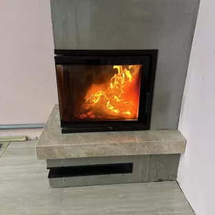 Кутовий камін 
