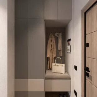 ЖК «Сіті пврк», м. Ірпінь. Дизайн передпокою