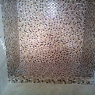 Укладка плитки, малярные работы 