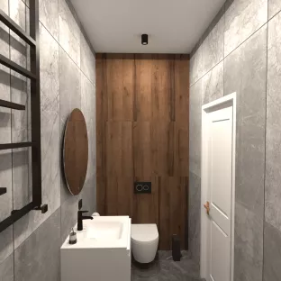 Дизайн проект таунхауса 80м2 м.Ірпінь