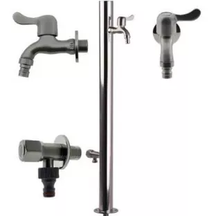 Облаштування свердловини, з підєднанням насоса, та оремим краном на полив