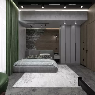 Спальня. Приватний будинок. с. Чайки