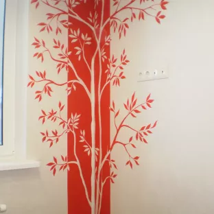 Роспись на кухне